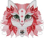 (image for) Colorful Cats Candy Cane